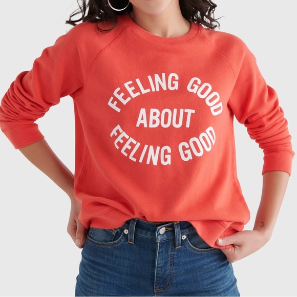 Lucky Brand Red Sweatshirt - Picture 2 of 12